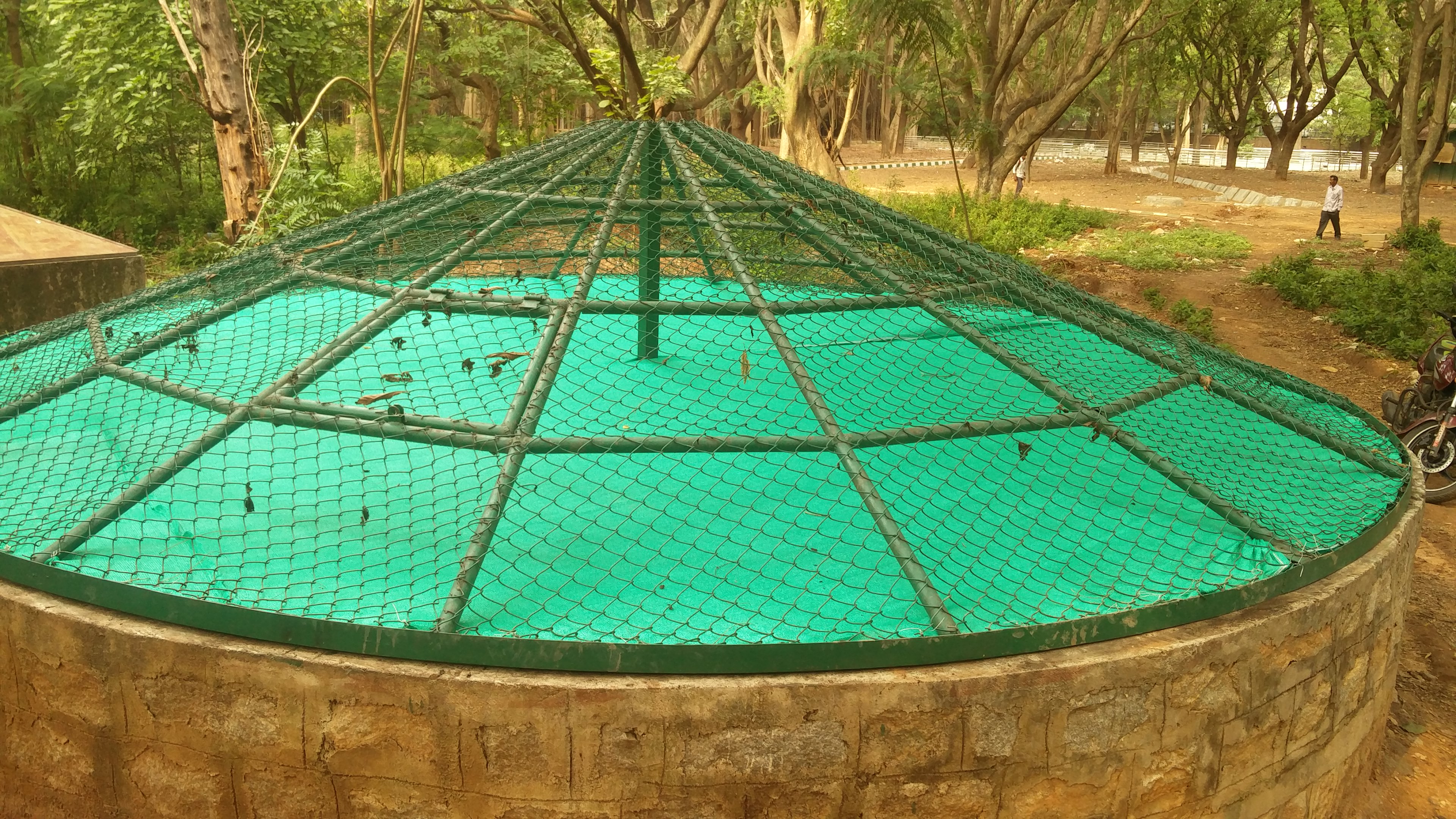 Cover on an Open Well