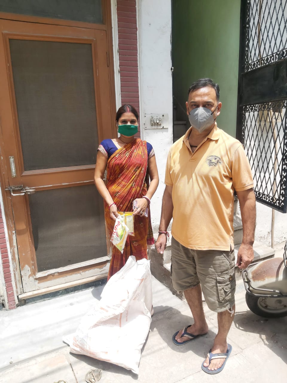 Ration Kits distribution in Delhi