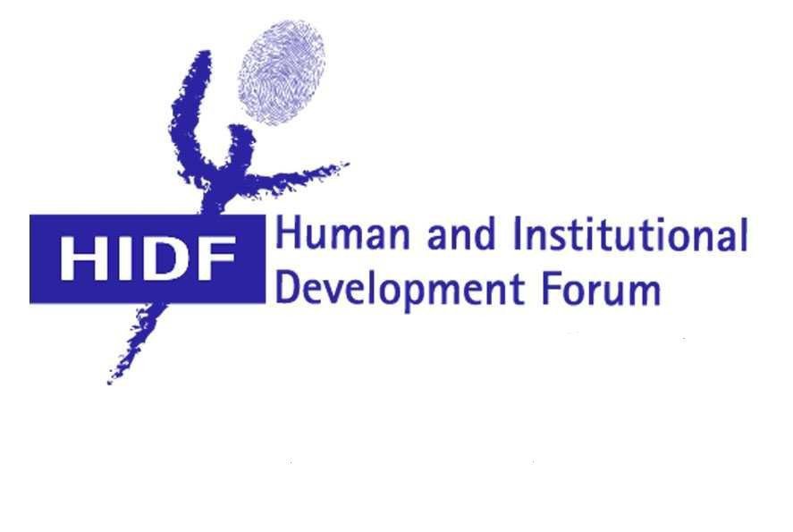HID Forum - Human and Institutional Development Forum